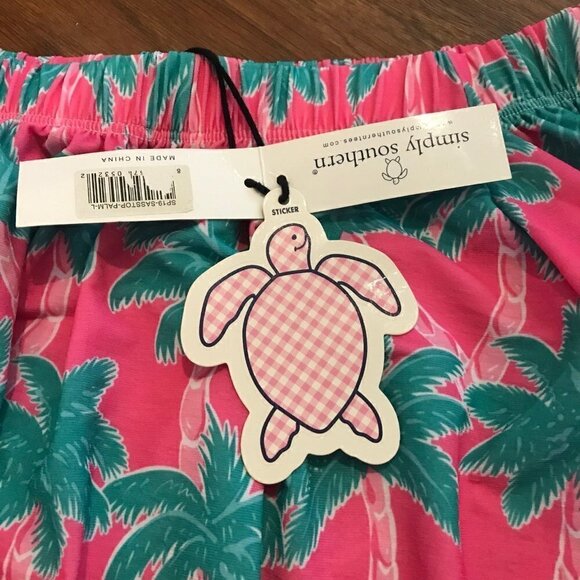 NWT Simply Southerthern palm tree top - Picture 2 of 5